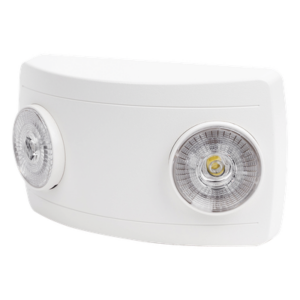 SFIRE SF660LW – Luz de Emergencia LED / Doble LED 1W 150 lúmenes / Autonomía 90 min / Voltaje Universal 127-240 VAC / UL 5VA Ignífuga