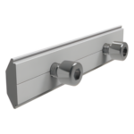 EPCOM POWERLINE EPL-SCN2-01 – Conector de empalme para riel / Aluminio anodizado / 5 cm y 8 cm / 1.97 in y 3.15 in