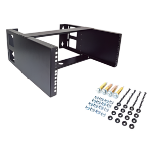 LINKEDPRO BY EPCOM SR-1904P – Rack abierto para montaje en pared 4 unidades con Taquetes para Instalación