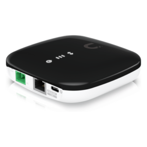UBIQUITI UISP-FIBER-XG – ONU XG-PON / 10 Gbps Bajada / 2.5 Gbps Subida / Alcance 20 km (12.4 mi) / SC/APC / Puerto 2.5GbE / Gestión UISP