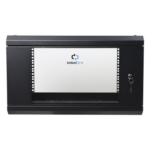 LINKEDPRO SR-1906-LH3G – Gabinete de Pared 6U / 19in / 455 mm Profundidad / Cristal Templado / 80 kg Carga / 1.49 x 1.16 x 1.49 pies
