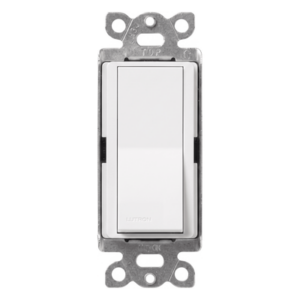 LUTRON ELECTRONICS SC3PSSWL – Interruptor de Paso 3 Vías / 120/277 V / 15 A / Iluminación y Motores / Paleta Grande / Blanco