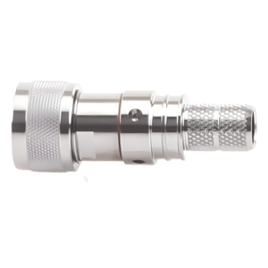 Times Microwave EZ-400-UM-X – Conector UHF Macho / Plegable / Pin Cautivo / DC ~ 3 GHz / 50 Ω / Para RG-8, LMR400