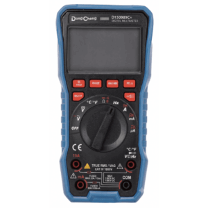 DONGCHENG D150989C – Multímetro Digital / True RMS / 5999 Cuentas / Rango Manual / CAT III / Retroiluminación