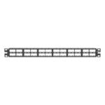 PANDUIT CPP48HDVNSWBL – Panel de Parcheo Modular / 48 Puertos / 1 UR / Alta Densidad / Sin Blindaje / Rack 19 Pulgadas
