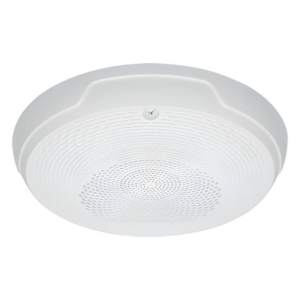 SYSTEM SENSOR SPC-WL – Bocina de Techo para Evacuación por Voz / Doble Voltaje 25/70.7 V / Potencia Seleccionable 1/4 a 2 W / Rango 400 a 4,000 Hz / Sin Estrobo / Montaje Plug-In