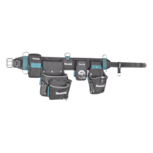 MAKITA E-15235 – Cinturón de Trabajo Pesado / Distribución de Peso Uniforme / Acolchado de Malla Transpirable / 880 mm (34.6 in) de Largo / 1.73 kg