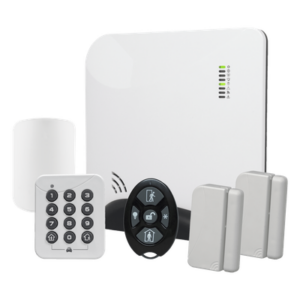 M2M SERVICES CPLUSPRO-KIT-CORE – Panel de Alarma Inalámbrico / 96 Zonas / Celular Multicarrier y Wi-Fi / Z-Wave Plus / Receptor Encriptado de Largo Alcance / 433.92 MHz y DSC/Honeywell