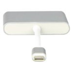 EPCOM POWERLINE TT-USB-CAV – Adaptador Multipuerto USB-C / HDMI 4K / USB 3.0 5 Gbps / Carga PD 65W / 3-en-1 / Plug and Play