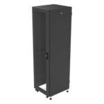 LINKEDPRO BY EPCOM LP-6060-42U-R2 – Gabinete Rack 19" / 42UR / 600 x 600 mm / Puerta Seguridad 3 Puntos / Cristal Templado / Laterales Desmontables