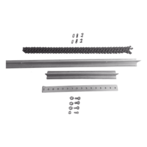 ACCESSPRO ACCESS-EXT-RAILT – Extensión de Riel Tipo T / 1 m (3.3 ft) / Cadena de Alta Resistencia 2 m (6.6 ft) / Conector Modular / Bracket y Tornillería Incluidos
