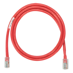 PANDUIT NK5EPC3RDY – Cable de Parcheo UTP / Cat 5e / 24 AWG / 0.91 m (3 ft) / RJ45 / Rojo