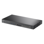 TP-LINK ER8411 – Router Empresarial Multi-WAN / 10 Puertos WAN con Balanceo de Carga / 2 Puertos SFP+ 10G / 1 Puerto SFP 1G / 8 Puertos RJ45 1G / 2.3 Millones Sesiones Concurrentes / 2 Puertos USB 3.0
