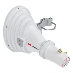 RF ELEMENTS STH-A45-USMA – Antena Sectorial Horn / 45° Asimétrica / 17 dBi / 4.9-6.4 GHz / RP-SMA / Sin Lóbulos Laterales