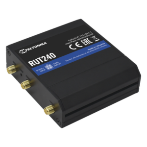 TELTONIKA RUT240 – Router LTE, Slot para SIM, 2 puertos Ethernet 10/100 Mbps, Wi-Fi 2.4 GHz, Interfaz Amigable, Bandas B1, B2, B3, B4, B5, B7, B8, B28