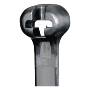 PANDUIT BT3S-M0 – Cincho de Nylon 6.6 / Lengüeta Acero Inoxidable / 12.0' (305 mm) x 4.7 mm / UV Resistente / 1000 pz