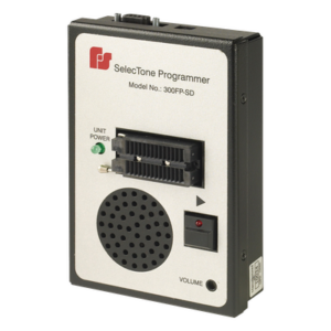 FEDERAL SIGNAL INDUSTRIAL 300FP-SD – Programador de Campo / Transferencia WAV y MP3 sin Pérdida / Altavoz Integrado / Carcasa de Aluminio / Compatible con Módulos CommCenter® Serie D y RMB9999SD
