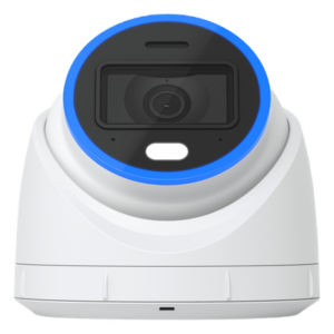 UBIQUITI UVC-AI-TURRET-W – Cámara IP Turret / 4K 8 Megapixel / Ángulo Ultra-Ancho 109.9° / IR 40 m (131.2 ft) / AI Reconocimiento Facial y de Matrículas / LED Visión Nocturna a Color / Audio Bidireccional / IP66 IK08 / PoE+