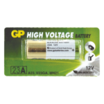 SYSCOM PARTS GOLDPEAKA23 – Batería Alcalina / 12 VCC / 23 Ah / Diseño Compacto / No Recargable / Terminales Planos Niquelados