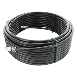 WILSONPRO / WEBOOST 951-175 – Jumper Coaxial / 75 Ohm / 22.86 m (75 pies) / Blindaje 90 dB / Conector F Macho / RG11 Equivalente LMR400-75