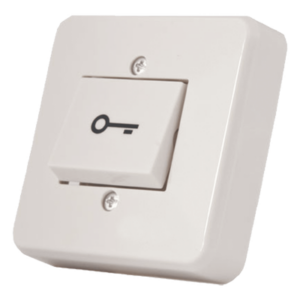 RCI - DORMAKABA 909SMO – Botón de Salida / Montaje de Superficie / Acción Momentánea / Contacto NO/NC 10 A 24 V / UL