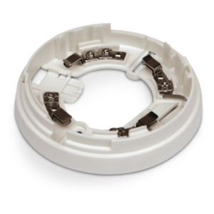 INIM ELECTRONICS EB0010 – Base de Montaje para Detectores de Incendio / Universal IRIS y ENEA / Cortocircuito Integrado / 110 mm (4.3 in) / Terminales +, -, R