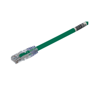 PANDUIT UTP6AX10GR – Cable de Parcheo UTP / Cat6A / 24 AWG / CM / Verde / 3.05 m (10 ft)