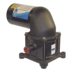 JABSCO 37202-2024 – Bomba de Diafragma Autocebante / 24 Vcd / Caudal 13 L/min (2.8 GPM) / Elevación 2 m (6.6 ft) / Manguera 19 mm (¾ in)