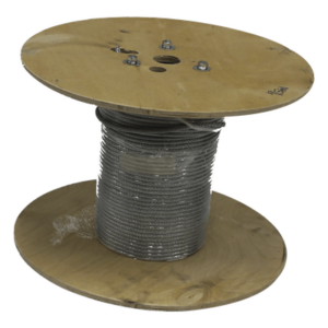 RBTEC IROC-1000 – Cable Sensor para Cerca Perimetral / 305 m (1000 ft) / Armadura de Acero / Detección hasta 3 m (10 ft) / 22 Niveles de Sensibilidad / Requiere Unidad Analizadora