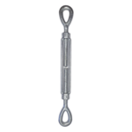 SYSCOM TOWERS TEN-1/2X6-OOJ – Tensor Ojo-Ojo / Acero Forjado Galvanizado / Carga 2200 lbs / Carrera 6 in (152.4 mm) / Inmersión en Caliente