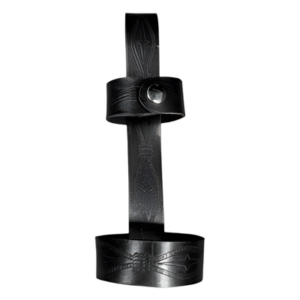 RANGER SECURITY DETECTORS RANGER-HOLD – Funda de Piel para Cinturón / Broche de Metal / Compatible con Detectores de Mano RANGER-1000 y RANGER-1500