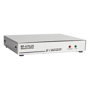 SYSCOM RP4-PLUS – Control para repetidor / Gabinete metálico / Conector DB15 hembra / Precalibrado / Operación bidireccional