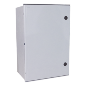 PRECISION PST-80100-30P – Gabinete Exterior / Poliéster IP65 / 800 x 1000 x 300 mm / Placa Trasera Incluida / Cerradura con Llave / Montaje Poste o Pared