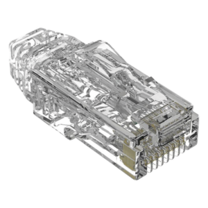 PANDUIT SP628-C – Plug RJ45 / Cat6A / 28 AWG / 50µ Oro / 2500 Ciclos / 3.5-4.8 mm / UL94 V0 / Paquete 100 pzas