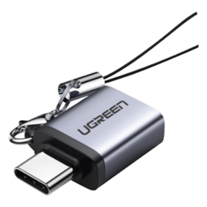 UGREEN 50283 – Adaptador USB-C 3.1 a USB 3.0 A / OTG / 5 Gbps / Aluminio / 10,000 Inserciones