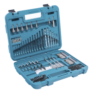 MAKITA D-47248 – Juego de accesorios multipropósito / 100 piezas / Brocas y puntas para metal, concreto y madera / Maletín organizador