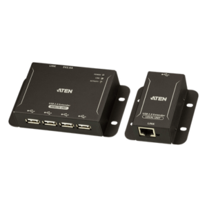 ATEN UCE3250 – Extensor USB 2.0 / Cat 5 / Hub 4 puertos / 50 m (164 pies)