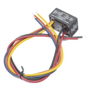 HOCHIKI PAM-4 – Relevador de Fin de Línea SPDT / Encapsulado en Epoxi / 12V o 24V / LED de Estado / 4.0 x 3.0 x 1.2 pulgadas