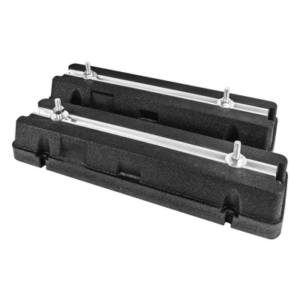 EPCOM AV-6545 – Base Antivibratoria para Minisplit / Carga 370 kg / Canal Deslizante de Aluminio / Nivel Integrado / Caucho de Alta Resistencia