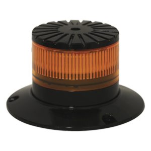 ECCO EB7260-A – Baliza LED / 12-24 VCC / 1.4 A / IP67 / SAE J845 Clase II / -30°C a 50°C / Domo ámbar