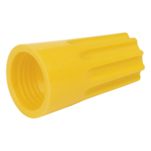 EPCOM POWERLINE AE-000-25 – Capuchón Roscable para Cable / 10 AWG / Amarillo / 25 Piezas / 22.7 x 10.0 x 13.0 mm