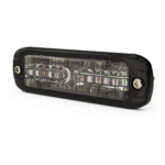 ECCO CD3802RBWSB – Luz LED de Advertencia Exterior / 18 LEDs Tricolor / Perfil Ultra Delgado / 12-24 VDC / Óptica 360°