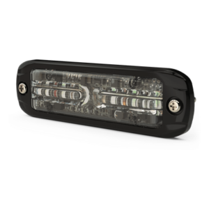 ECCO CD3802RBWSB – Luz LED de Advertencia Exterior / 18 LEDs Tricolor / Perfil Ultra Delgado / 12-24 VDC / Óptica 360°