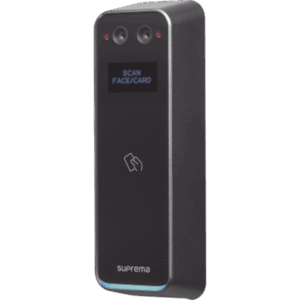 SUPREMA BEW3DBAIR – Lector Biométrico Facial (compatible solo con BIOSTARAIR) / lector de tarjetas Prox EM, mifare, Tarjetas Virtuales por Bluetooth / con protección IP67, IK08