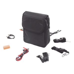 EPCOM EPMONTVIACC – Kit de Accesorios para Probadores de Vídeo / Maleta de Transporte / Fuente 12VDC 2000mA / Cable BNC 30cm / Cinturón Ergonómico / Puntas de Multímetro