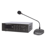 EPCOM PROAUDIO SFB240/MIC – Amplificador de Audio / 240W RMS / Sistema 70/100V / Bluetooth / MP3 / FM / Micrófono de Escritorio