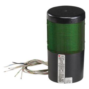 FEDERAL SIGNAL INDUSTRIAL LSLD-120-G – Módulo de luz LED / 120Vca / Verde / Montaje superficie o tubería NPT 3/4" / Policarbonato resistente al impacto