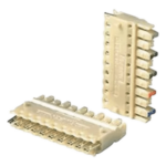 PANDUIT P110CB4-XY – Block de Conexiones 110 / Cat 5e / 4 Pares / 1.2' x 0.92' x 0.24' / Paquete 10 pzas