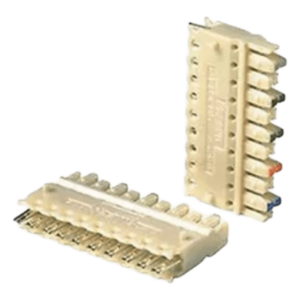 PANDUIT P110CB4-XY – Block de Conexiones 110 / Cat 5e / 4 Pares / 1.2' x 0.92' x 0.24' / Paquete 10 pzas