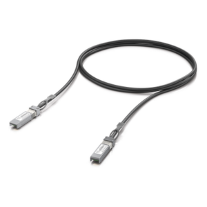 UBIQUITI UACC-DAC-SFP10-1M – Cable DAC SFP+ / 10/1 Gbps / Twinax Cobre Pasivo / 1 m (3.3 ft) / Conectores Integrados